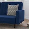 Flash Furniture Navy Velvet Split Back Futon Sofa - Wooden Legs HC-1060-NV-GG - alternate 9